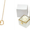 Rotating Soap Flower Rose Gift Box Creative Rotating Rose Jewelry Packaging Box Valentine's Day Gift For Women - Image 10