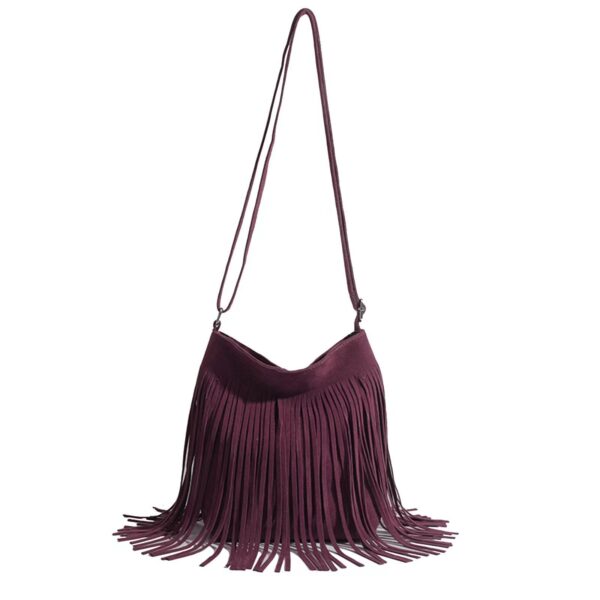 Artistic Tassel Simple And Popular Shoulder Bag - Image 5