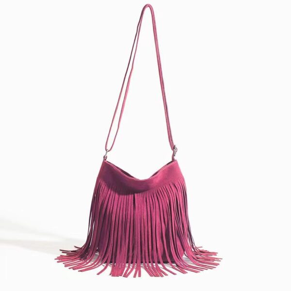 Artistic Tassel Simple And Popular Shoulder Bag - Image 10