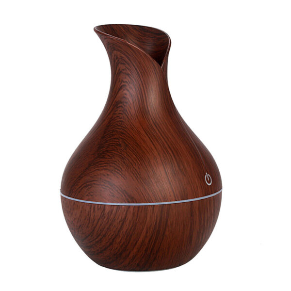 LED Ultrasonic Aroma Humidifier Essential Oil Diffuser Aromatherapy Air Purifier Home Small Incense Burner Holder Candle Yoga Fragrance Indoor Vase Shaped Aroma Burner Smoke Fountain Living Room Decor - Image 4