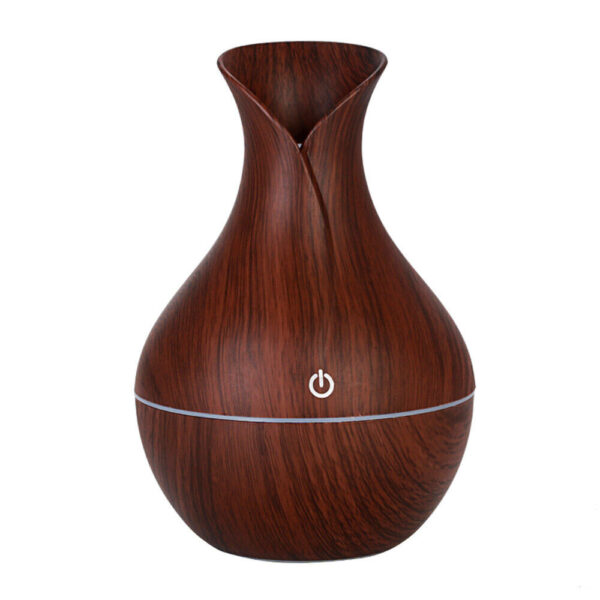 LED Ultrasonic Aroma Humidifier Essential Oil Diffuser Aromatherapy Air Purifier Home Small Incense Burner Holder Candle Yoga Fragrance Indoor Vase Shaped Aroma Burner Smoke Fountain Living Room Decor - Image 8