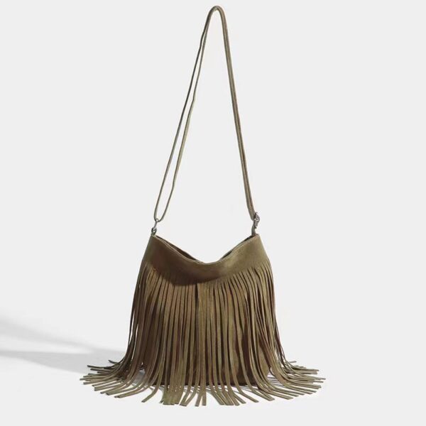 Artistic Tassel Simple And Popular Shoulder Bag - Image 3