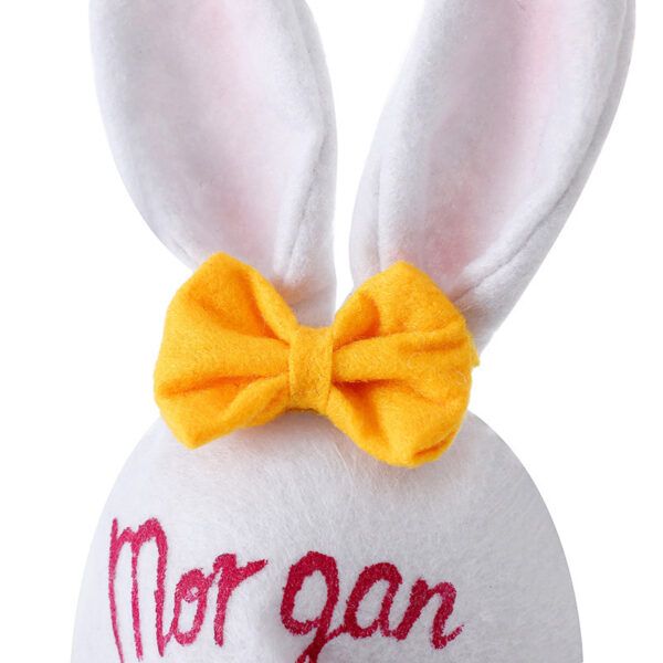 Cute Easter Letter Rabbit Doll Decoration - Image 2