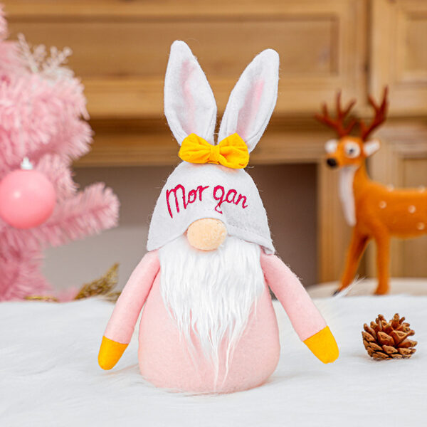 Cute Easter Letter Rabbit Doll Decoration - Image 7