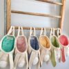 Fabric Bunny Ear Easter Bag Hanging - Image 2