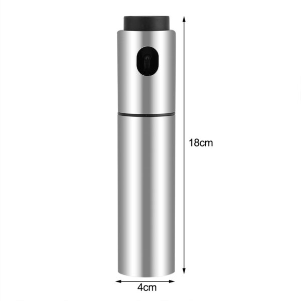 Stainless Steel Olive Oil Spraying Bottle Dispenser Sprayer Can Jar Kitchen Barbecue Tool - Image 6