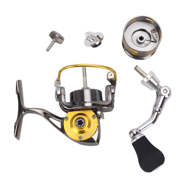 Mini Spinning Reel Zinc Alloy Fishing Wheel - Image 7