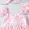Girls Easter Cute Rabbit Dress - Image 3