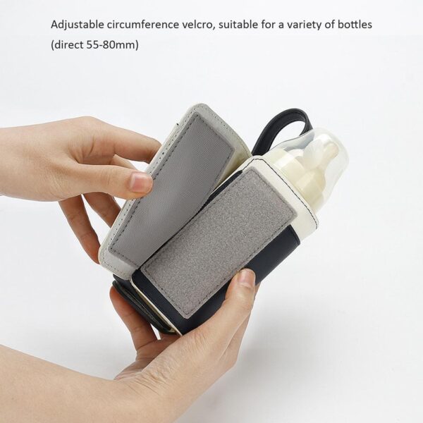 Bottle Warmer Bag 3 Temperature Adjustable Portable Baby Bottle Warmer for Home and on the Go - Image 3