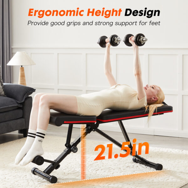 Adjustable Fitness Bench Suitable For Home Gyms - Image 7